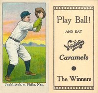 1909 Nadja Caramel # Fred Jacklitsch Baseball Card