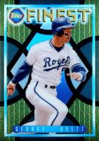 2022 Topps Finest Flashbacks #212 George Brett SP-Black Refractor Baseball Card