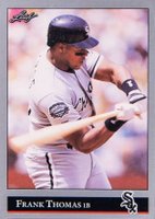 1992 Leaf #349 Frank Thomas Baseball Card