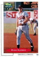 1991 Classic Best #388 Ryan Klesko Baseball Card