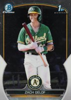 2023 Bowman Chrome Prospects #BCP1 Zack Gelof Baseball Card
