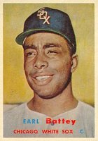 1957 Topps #401 Earl Battey Baseball Card
