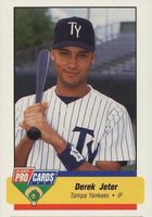 1994 Fleer Procards Florida League All-Stars #22 Derek Jeter Baseball Card