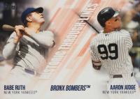 2019 Topps Historic Through-Lines #HTL6 Aaron Judge/Babe Ruth Baseball Card