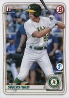 2020 Bowman Draft 1st Edition #BD119 Tyler Soderstrom Baseball Card