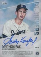 2019 Stadium Club Co-Signers  #CSAHS Hank Aaron/Sandy Koufax Baseball Card