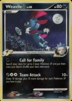 Weavile - TCG Card Sets Weavile - TCG Card Sets