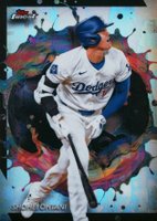 2024 Topps Finest #286 Shohei Ohtani Refractor Baseball Card