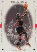 1998 SP Authentic #10 Michael Jordan Basketball Card