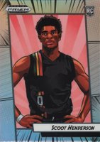 2023 Panini Prizm Draft Picks Manga #14 Scoot Henderson Basketball Card