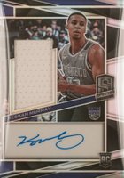2022 Panini Spectra #227 Keegan Murray Jersey Autograph Basketball Card