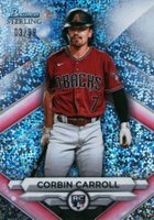 2023 Bowman Sterling #BSR42 Corbin Carroll Speckle Baseball Card