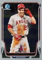 2014 Bowman Chrome #31 Mike Trout Baseball Card