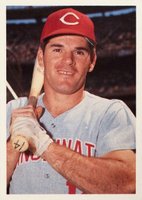 1986 Topps Pete Rose Set #105 Pete Rose Reds 1960's Baseball Card