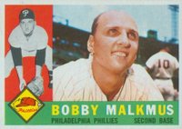 1960 Topps #251 Bobby Malkmus Baseball Card