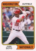 2019 Topps Throwback Thursday #100 Juan Soto Baseball Card