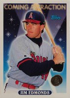 1993 Topps #799 Jim Edmonds Colorado Rockies Inaugural Baseball Card