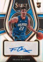 2021 Panini Select Rookie Signatures #RSFWG Franz Wagner Basketball Card