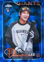 2024 Topps Chrome Sapphire #691 Jung Hoo Lee SP Baseball Card