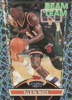 1992 Stadium Club Beam Team #8 Glen Rice Basketball Card