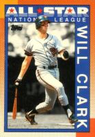 1990 Topps Tiffany #397 Will Clark Baseball Card