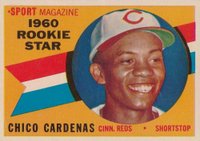 1960 Topps #119 Chico Cardenas Rookie Star Baseball Card