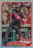 2024 Topps Silver Pack 1989 Chrome Promo #50 Elly de La Cruz Series 2 Baseball Card