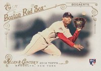 2014 Topps Allen & Ginter #133 Xander Bogaerts Baseball Card