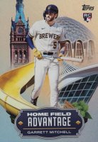 2023 Topps Home Field Advantage #HA24 Garrett Mitchell Update Baseball Card