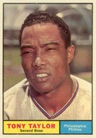 1961 Topps #411 Tony Taylor Baseball Card