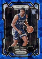 2023 Panini Prizm #179 GG Jackson II Blue Ice Basketball Card