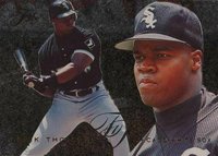 1995 Flair #27 Frank Thomas Baseball Card
