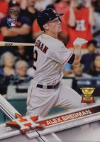 2017 Topps #341 Alex Bregman Batting Baseball Card