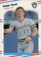 1988 Fleer #178 Robin Yount Baseball Card