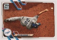2021 Topps #67 Clayton Kershaw SP Baseball Card