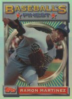 1993 Finest #29 Ramon Martinez Refractor Baseball Card