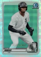 2020 Bowman Chrome Prospects #BCP150 Luis Robert Refractor Baseball Card