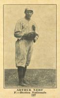 1917 Boston Store #127 Art Nehf Baseball Card