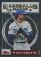 2020 Finest Flashbacks #39 Mookie Betts Baseball Card