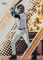 2007 Topps Stars #TS13 Derek Jeter Baseball Card