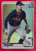 2020 Bowman Chrome Prospects #BCP219 Braden Shewmake Red Refractor Baseball Card