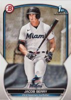 2023 Bowman Paper Prospects #BP108 Jacob Berry Baseball Card