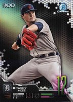2019 Bowman Scouts' Top 100 Chrome #BTP12 Casey Mize Baseball Card