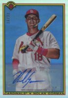2020 Bowman Chrome 1990 Bowman #90BNG Nolan Gorman Autograph Baseball Card