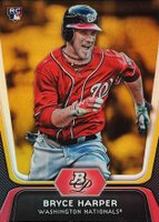 2012 Bowman Platinum #56 Bryce Harper Gold Baseball Card