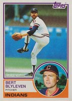 1983 Topps #280 Bert Blyleven Baseball Card