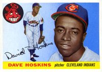1955 Topps #133 Dave Hoskins Baseball Card