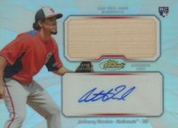 2013 Finest Autograph Jumbo Relic #AJRAR2 Anthony Rendon Baseball Card