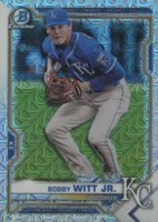 2021 Bowman Chrome Mega Box #193 Bobby Witt Jr. Baseball Card