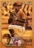 2023 Topps Gilded Collection Cast in Gold #165 Tanner Bibee Baseball Card